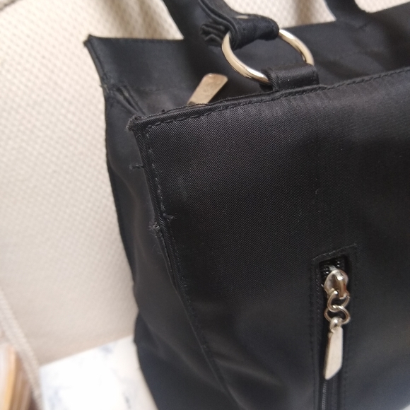 Vintage 90s Nylon Shoulder Bag - Picture 2 of 10